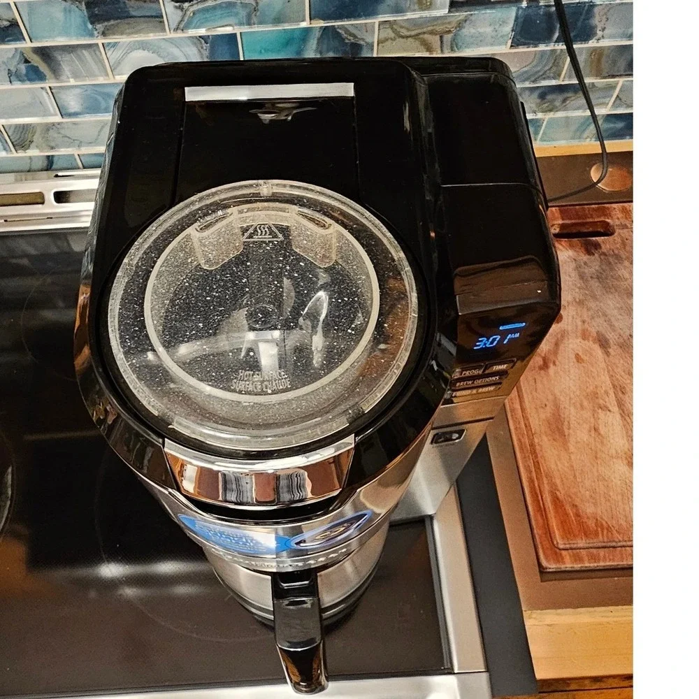 Hamilton Beach Grind and Brew Coffee Maker 45501 Stainless Thermal Carafe 10 Cup
